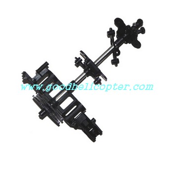 mjx-t-series-t53-t653 helicopter parts body set (Main frame + Main gear set + Upper/Lower main blade grip set + Main shaft + Connect buckle + Fixed set) - Click Image to Close